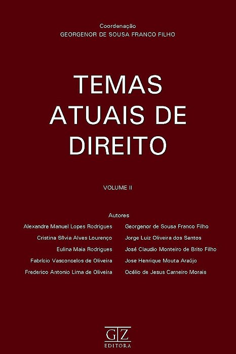 Livro Estudos Universitários de Direitos Fundamentais VOL II