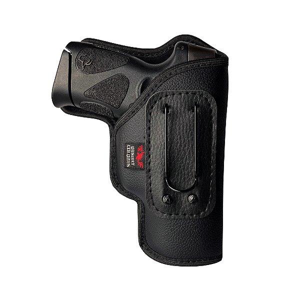 Coldre Velado para Pistola PT609, PT 638, PT 640, PT 145 em Neoprene e Couro P.U