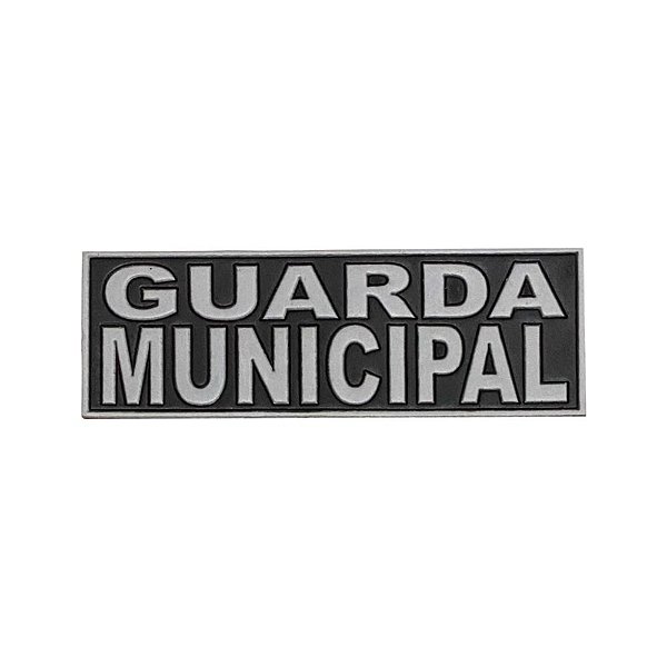 Emborrachado Guarda Municipal Para Bornal de Perna 16x5cm