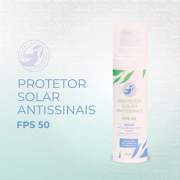 Protetor Solar Antissinais FPS 50 - 30ml