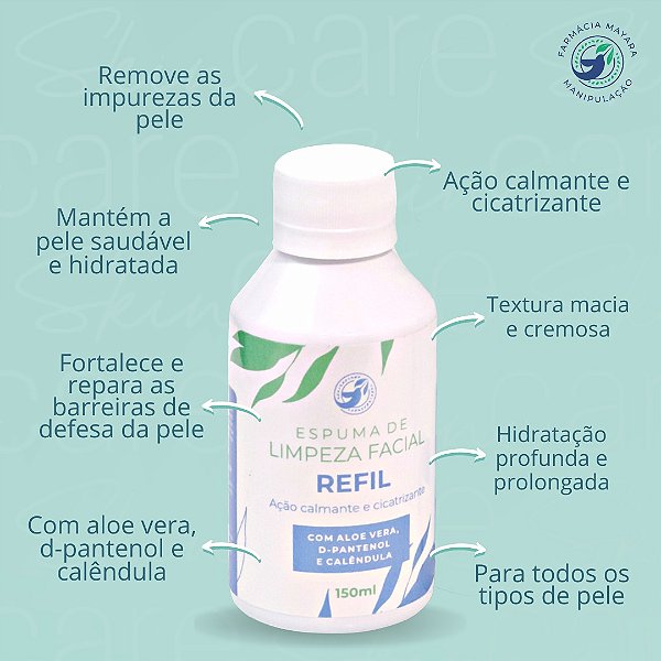 Refil - Espuma de Limpeza Facial