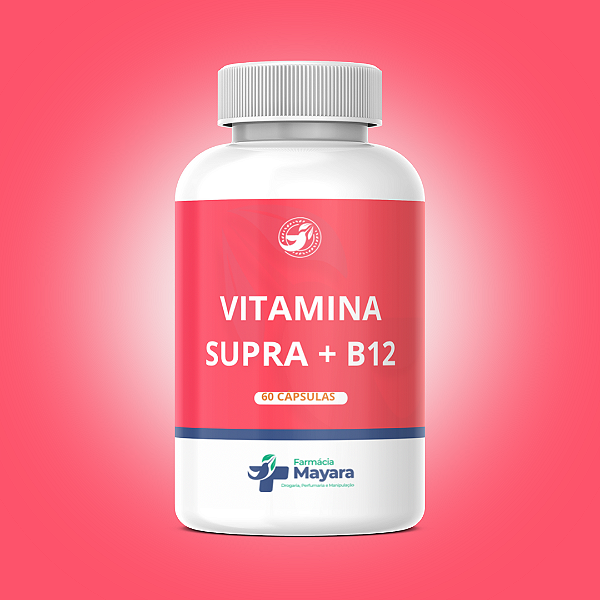 Vitamina Supra+ B12  - 60 cápsulas