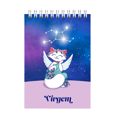Gato de Virgem - Caderno A6