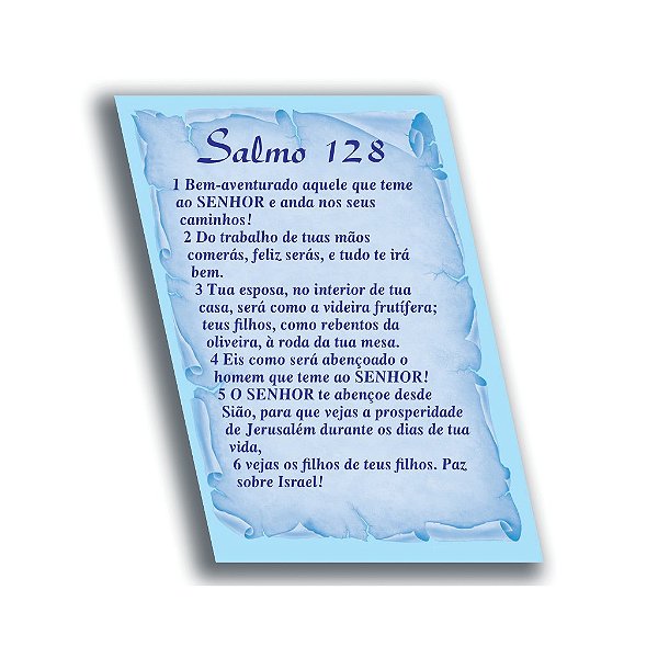 Folheto Salmo 23 – 500 unidades - Novo Israel - Matérias evangélicos