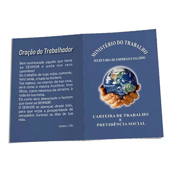 Carteira do Trabalhador IMPD  20x14 cm - 100 unidades