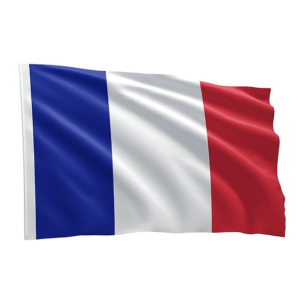 Bandeira Dos Países - França - 130x80 cm