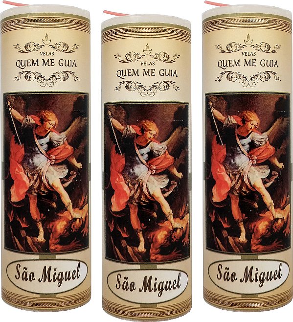 Vela Votiva São Miguel Arcajo 7 Dias -  Unidade