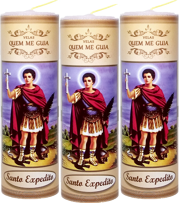 Vela Votiva Santo Expedito 7 Dias