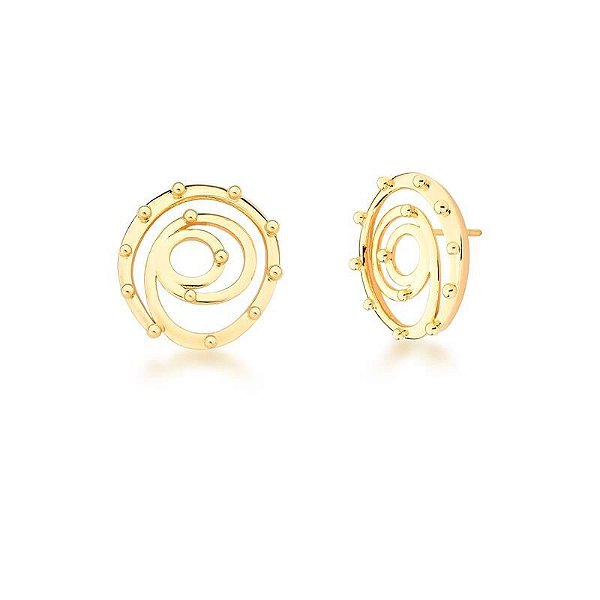 BRINCO CURVO ESPIRAL COM ESFERAS LISAS