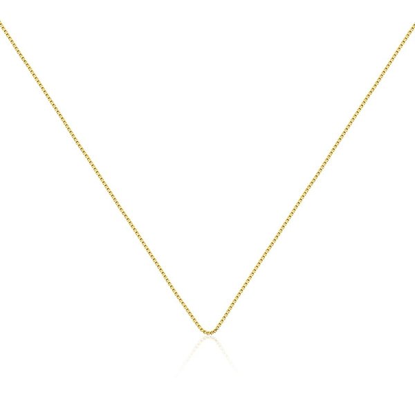 COLAR VENEZIANA BANHADA A OURO - TAM 45