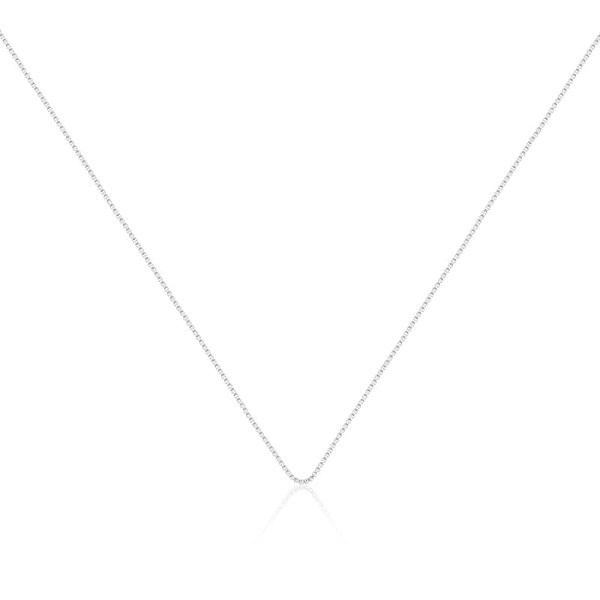 COLAR VENEZIANA PRATA LISA 925 - TAM 45