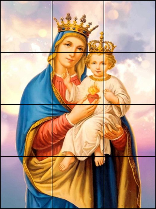 NOSSA SENHORA DO SAGRADO CORAÇÃO 60x80CM