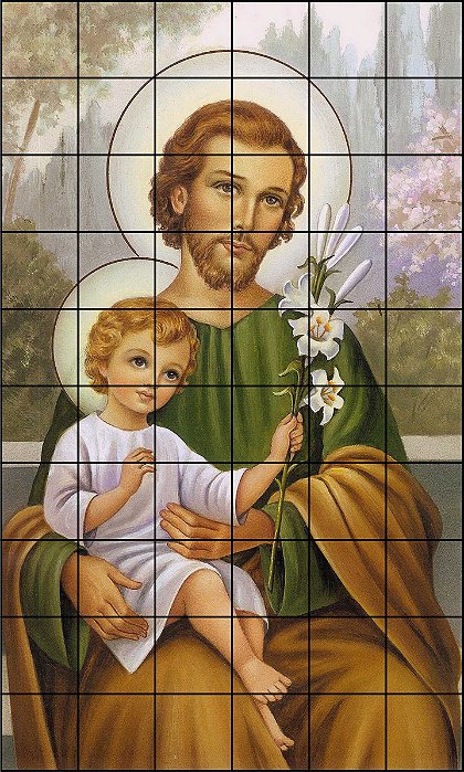 SÃO JOSÉ 120 x 200CM 100% AZULEJO