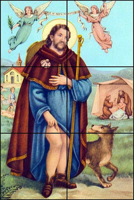 SÃO ROQUE 40 X 60CM 100% AZULEJO