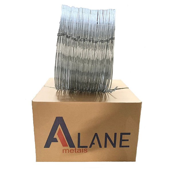 Concertina Dupla Clipada de 45cm com Kit de Instalação Para 08 Metros