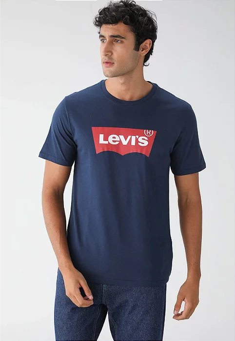 Camiseta Levi’s Cor Azul marinho