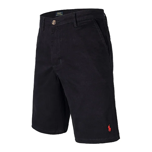 Bermuda de Sarja Ralph Lauren Cor Preta