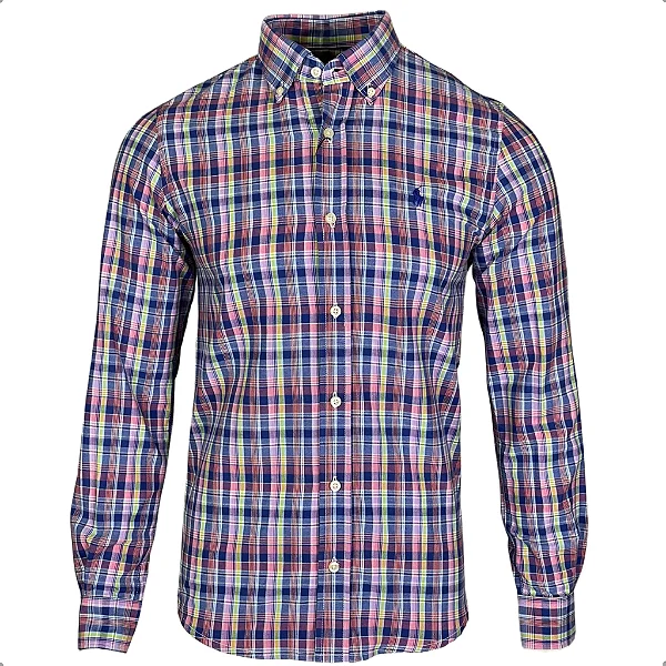 Camisa Ralph Lauren Oxford Manga Longa