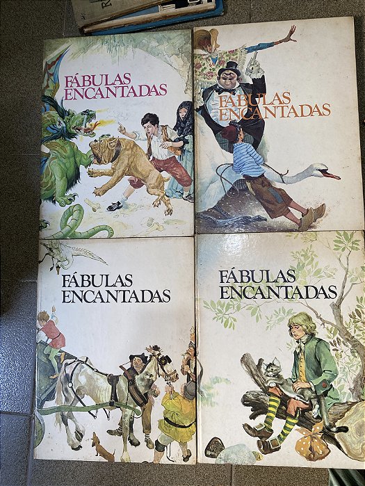 FABULAS ENCANTADAS -KIT 4 livros