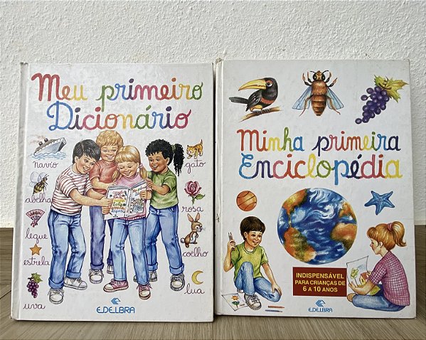 MINHA PRIMEIRA ENCICLOPÉDIA + MEU PRIMEIRO DICIONÁRIO
