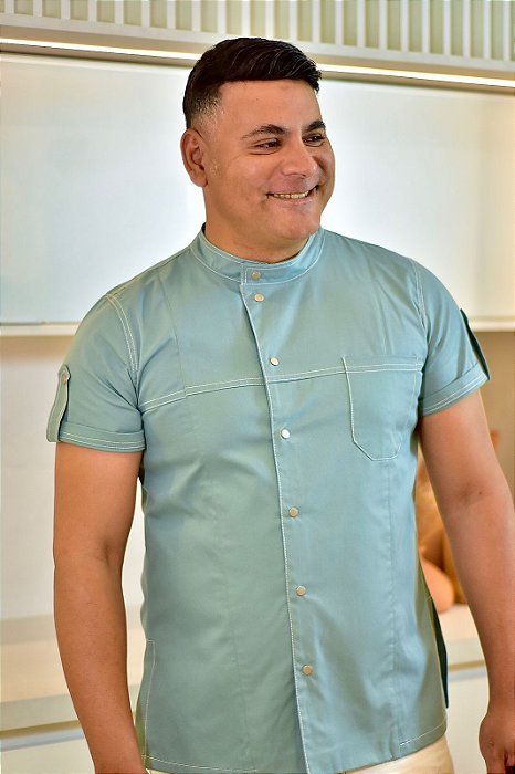 DÓLMÃ MASC MILITAR VERDE