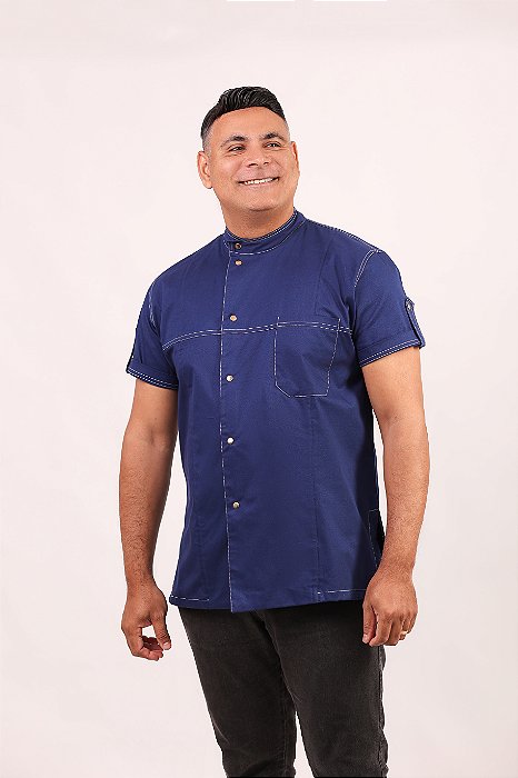 Dólmã Masc Militar Marinho