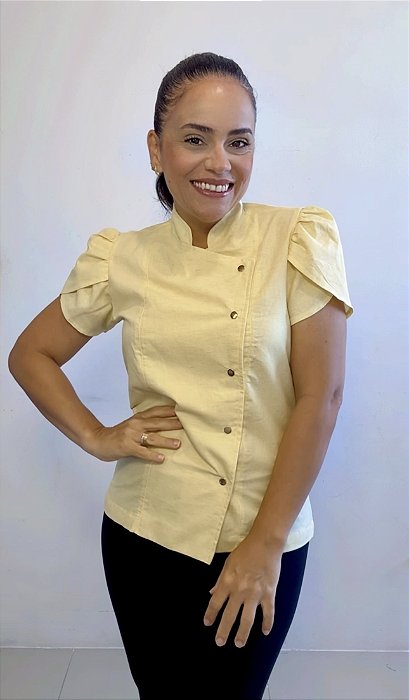 Dolma Tulipa Linho Manteiga