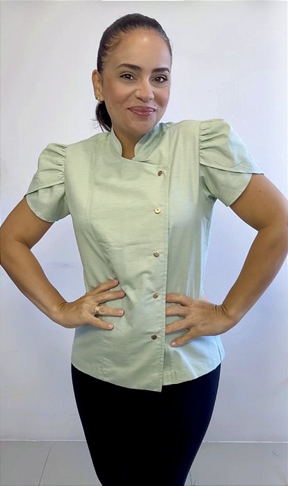 Dolma Tulipa Linho Menta