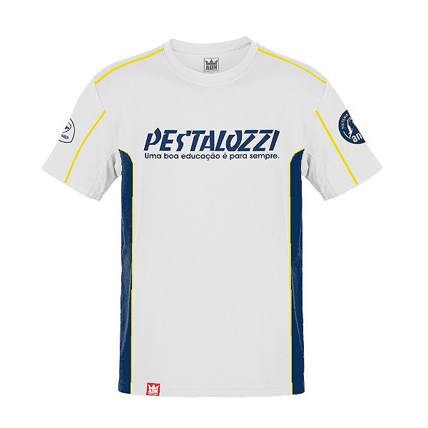 Camiseta Colégio Pestalozzi - Branca
