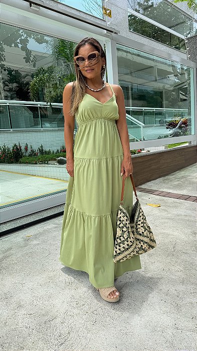 Vestido Babado Isabelle