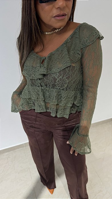 BLUSA RENDA MADALENA