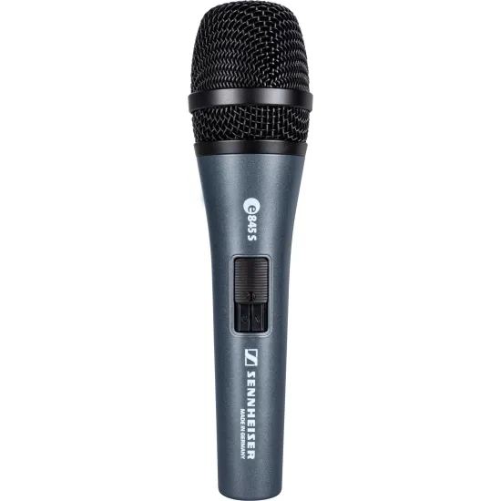 Microfone Sennheiser E845-S Dinâmico Super Cardioide
