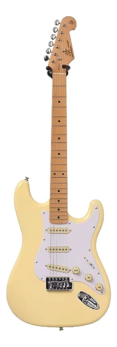 Guitarra SX SST57+ Branca Vintage White