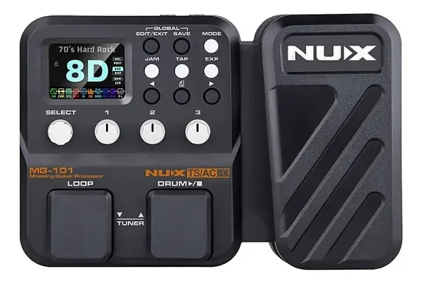 Pedaleira Nux MG-101