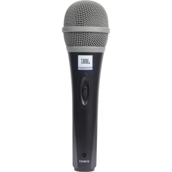 Microfone JBL CSHM10 Dinâmico Cardioide Preto