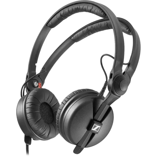 Headphones Sennheiser HD 25 Fone de Ouvido Preto