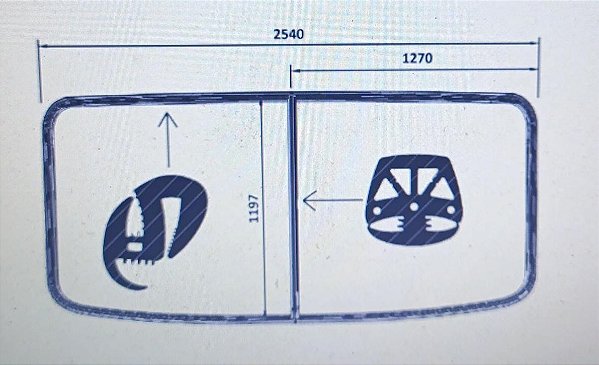 Vidros e chapas Comil Invictus DD