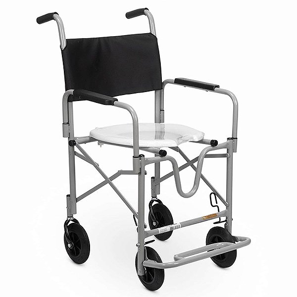 Cadeira de Banho CDS Dobrável Compacta Cinza