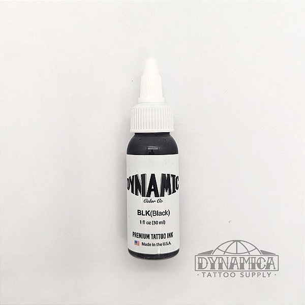 Dynamic Black - BLK - Preta - 30ml Tubo Pequeno.