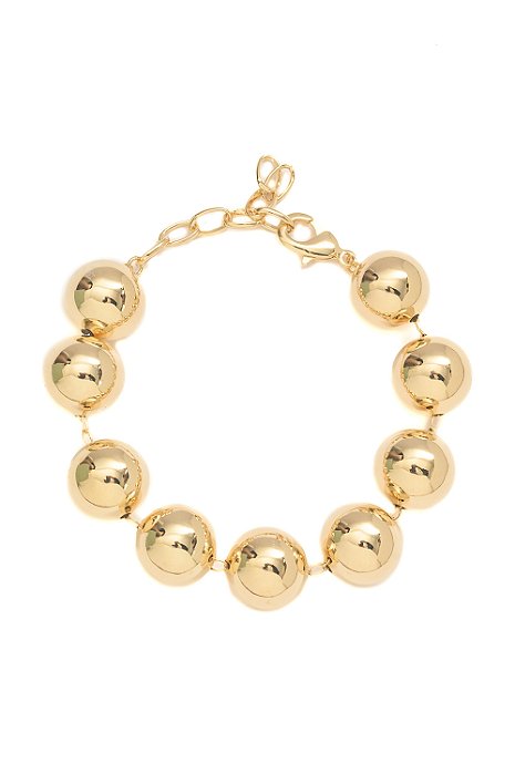 Pulseira Bolas com Banho em Ouro 18k