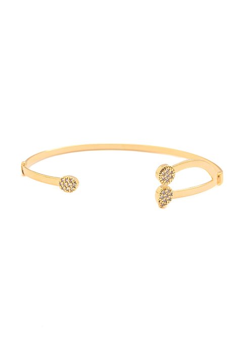 Bracelete Gota Delicada com Banho em Ouro 18k