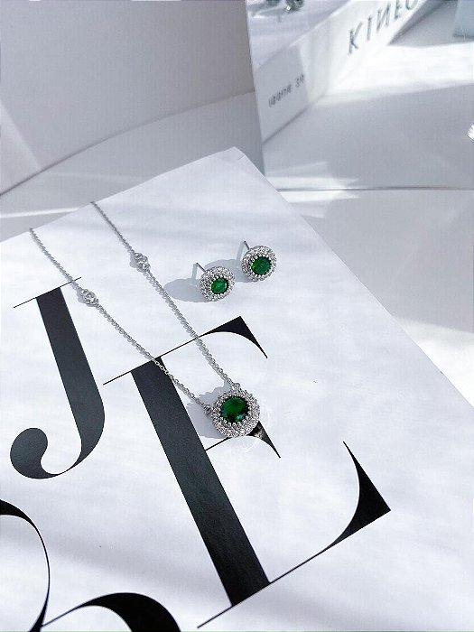 CONJUNTO REDONDO DIAMOND ESMERALDA ATENAS