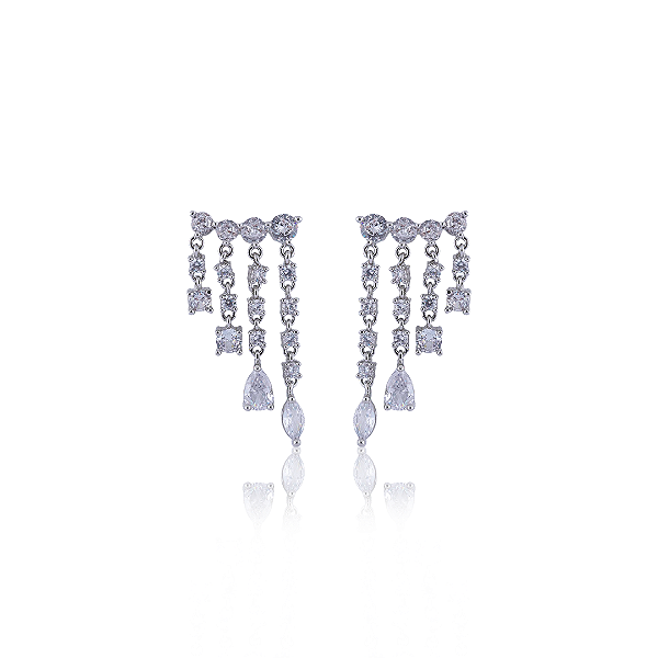 BRINCO EAR CUFF FRANJA DIAMOND DALILA
