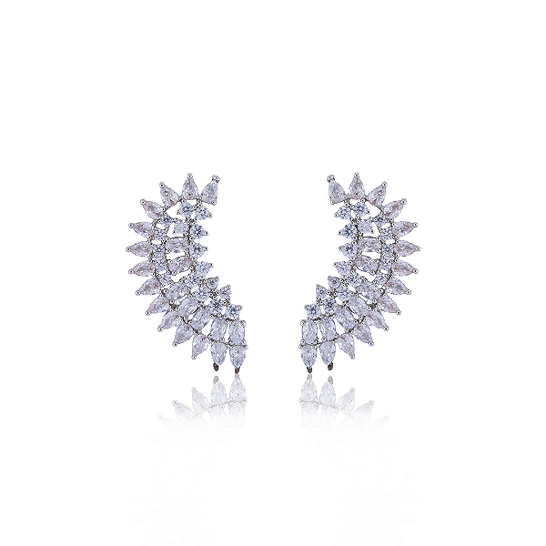 BRINCO EAR CUFF WING DIAMOND GINGER