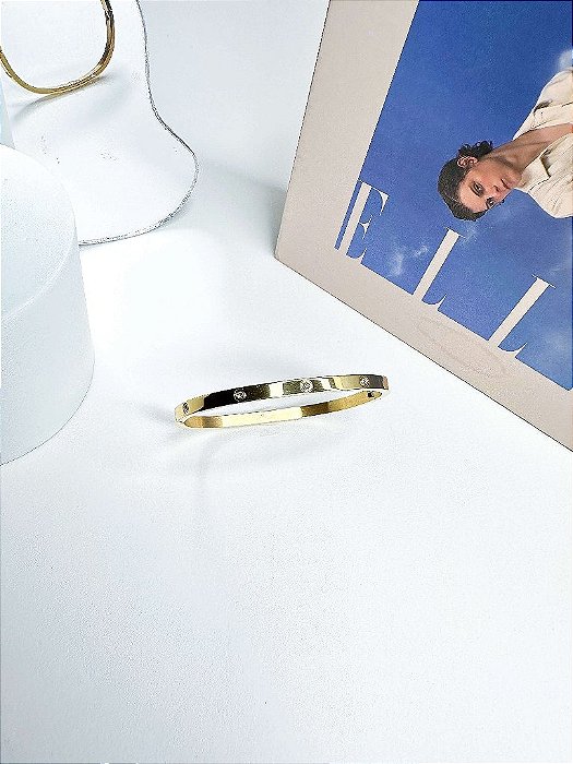 BRACELETE CARTI INSPIRED DIAMOND GOLD