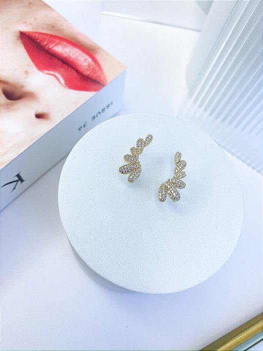 BRINCO EAR CUFF GOLD KASSANDRA