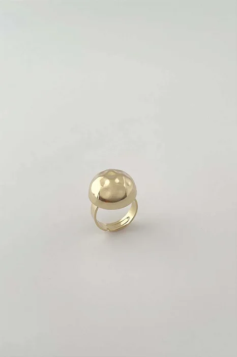 ANEL BOTTON IRREGULAR GOLD