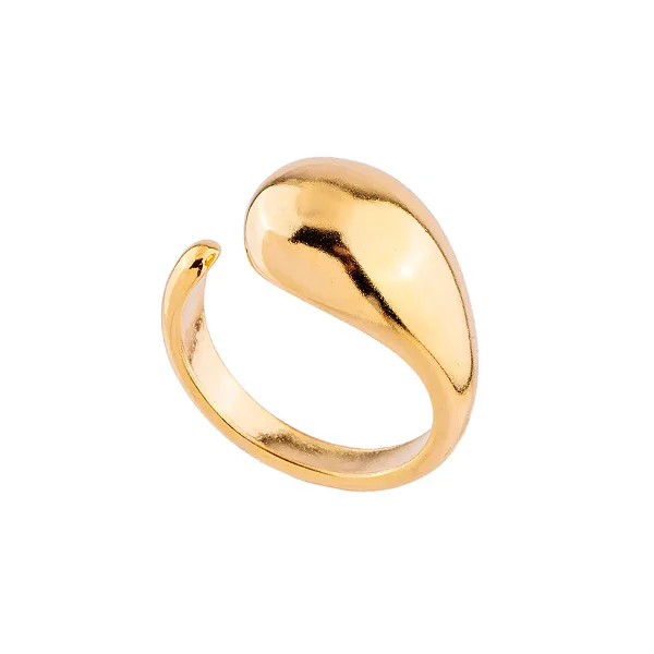 anel gota gabriela regulavel gold