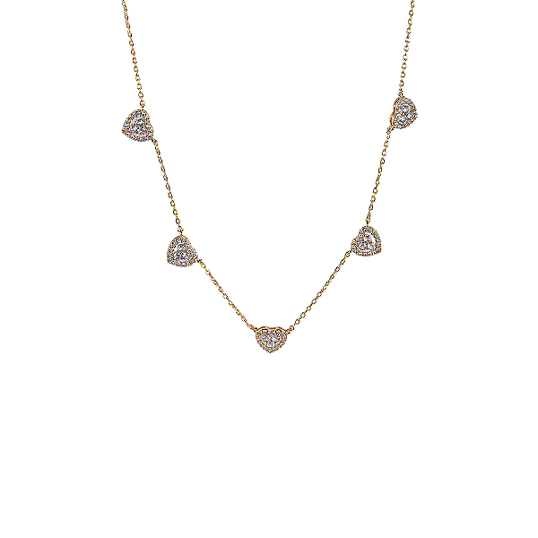 COLAR CHOKER CORAÇÕES