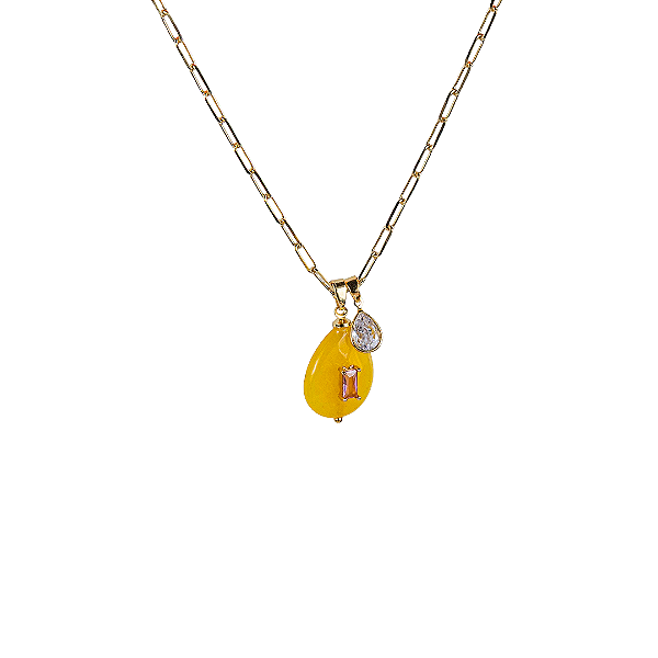 COLAR GOTA AMARELA GOLD